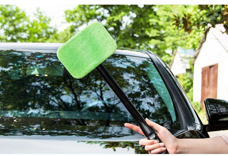 Car Windshield Defog & Cleaning Brush | Auto Glass Dust Removal Tool